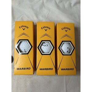 New Callaway Warbird (9) Golf Balls Lot Distance High Launch Long Carry